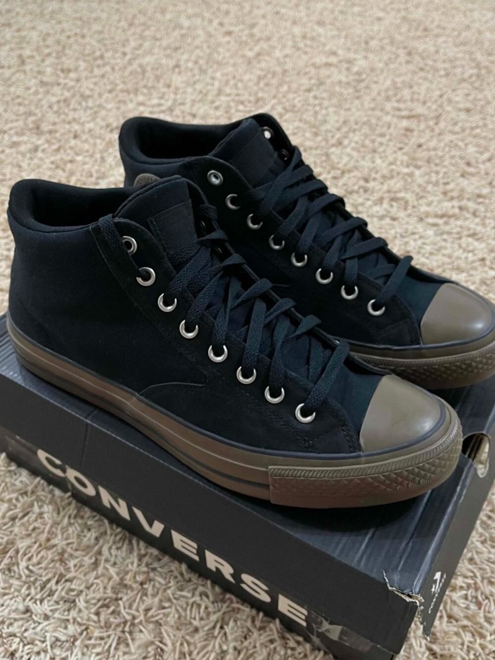 Converse Men's Chuck Taylor All Star Canvas Suede Malden Street Shoes, Size 12